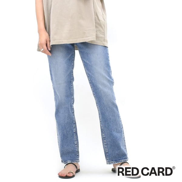 RED CARD レッドカードトーキョー Kaia/カイア ストレートデニムパンツ