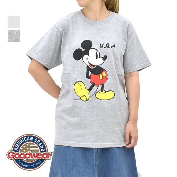 ��2BUY=10%OFF�����桿�ڥ�����/20%OFF��GoodWear ���åɥ����� Disny Collection �ߥå���USA���顼�ץ���T����� LCS-252101 ��ǥ����� ��� ��˥��å����ڥ���å��ݥ��Ȳġۡ�26 SUMMER SALE�ۡ����ʡ����Բġ�