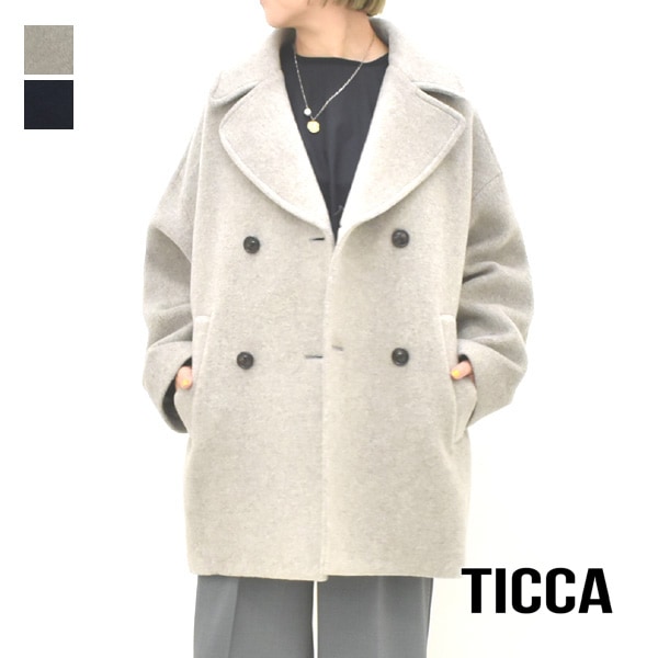 MACPHEE マカフィー シープパイルショートPコート 34-08303
