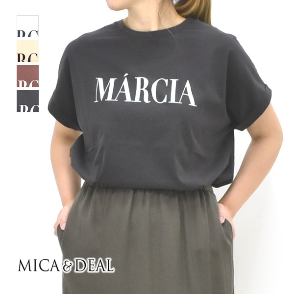 【新品タグ付】MICA&DEAL バックロゴVネックプルオーバー ブラック MICA&DEAL×AMERICANA マイカアンドディール アメリカーナ 別注