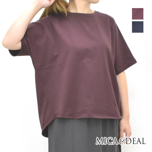 MICA&DEAL マイカアンドディール ルーズドルマンスリーブTシャツ
