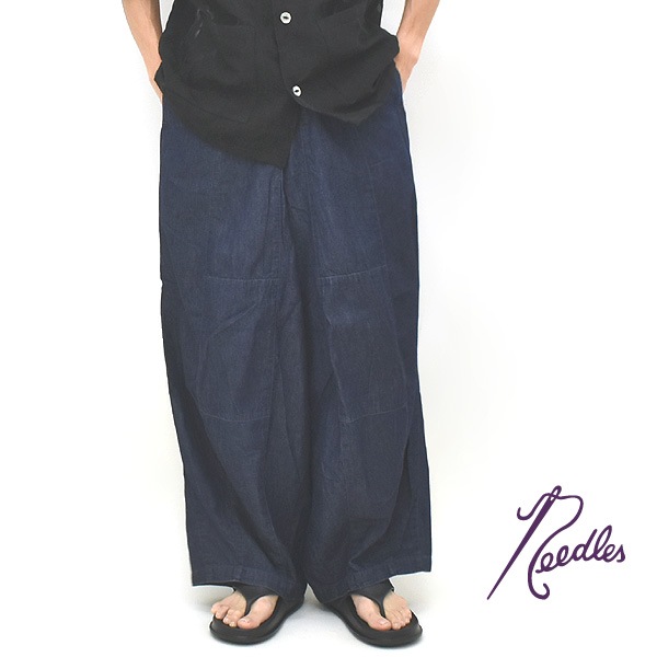NEEDLES ヒザデルパンツ　デニム NEEDLES H.D Pant - Jean / 12oz Denim - Indigo (ニードルズ
