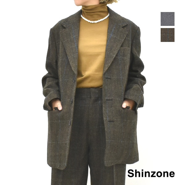 24SS】THE SHINZONE シンゾーン KNIT JACKET ノーカラーニット
