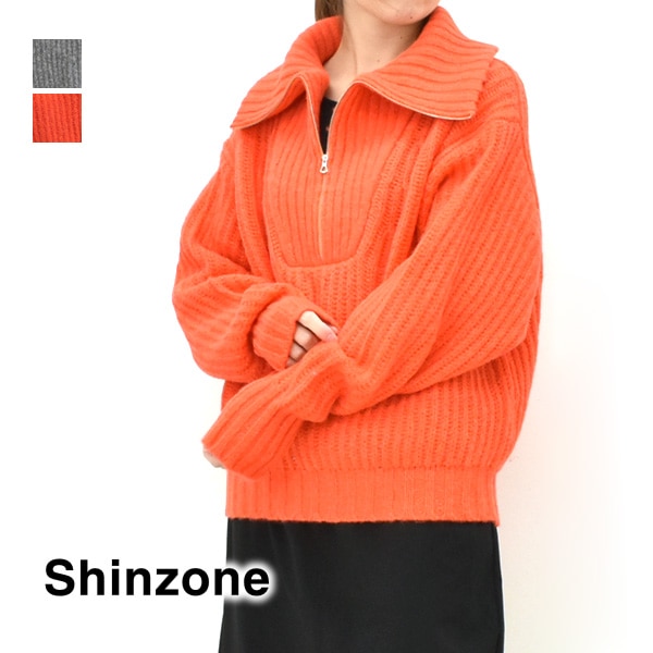 24SS】THE SHINZONE シンゾーン HOODIE フーディ ジップアップパーカー