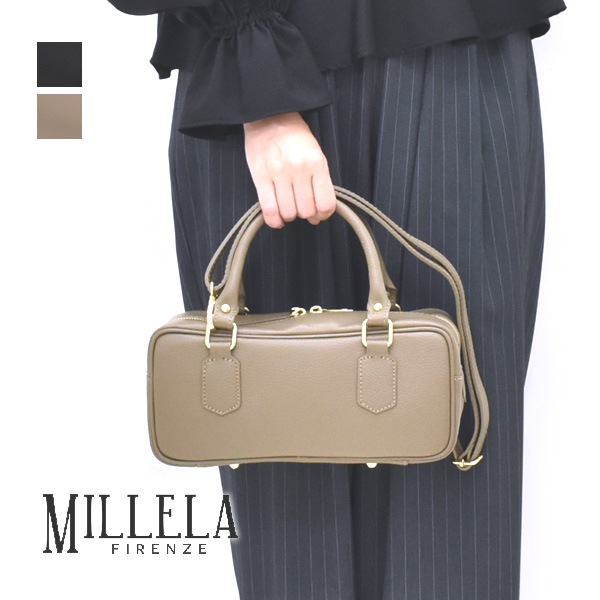 MILLELA FIRENZE �ߥ�å�ե����ĥ� �쥶�����󥰥ܥ��ȥ�Хå� �������� 10290544 ��ǥ�����������̵����