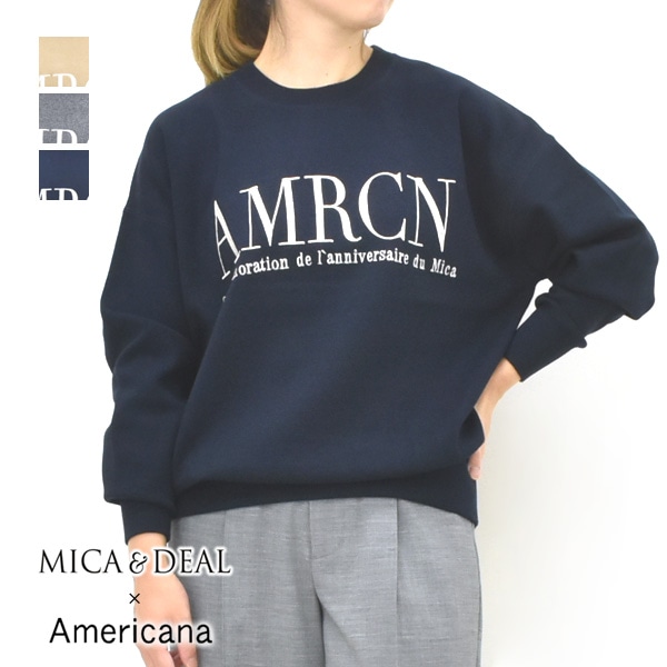 MICA&DEALノーカラージャケット 38ネイビーマイカアンドディール MICA&DEAL マイカアンドディール ノーカラーボックスジャケット
