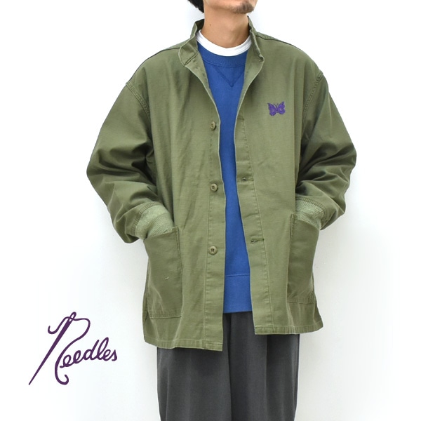 Needles ニードルズ　シャツジャケット アーミーシャツ Needles ニードルズ アーミーシャツ Army Shirt -Reversed Sateen