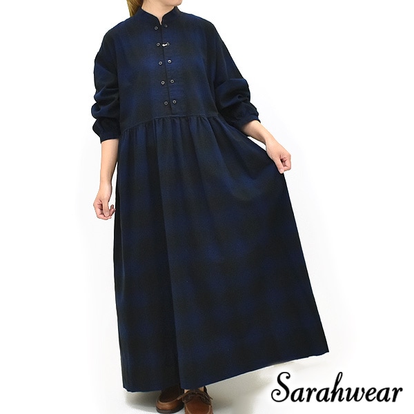 Sarah Wear サラウェア ファーマーズドレス フランネルチェック C71283