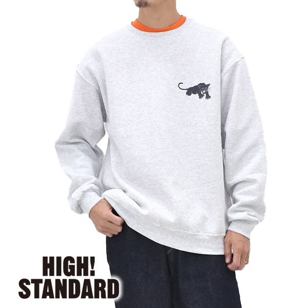 HIGH!STANDARD ϥ BLACK PANTHER SOUVENIR SWEAT SHIRT ֥åѥ󥵡 ٥˥ åȥ 1018102 󥺡̵
