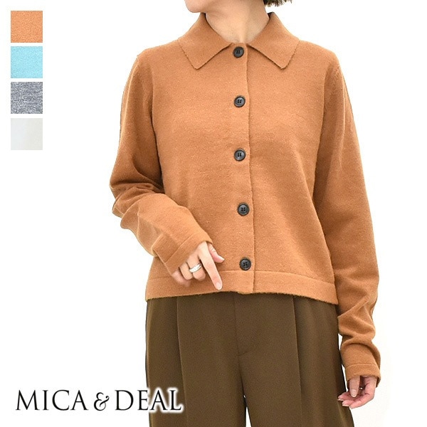 mizuiro-ind ミズイロインド ワイドシャツチュニック レギュラーカラー