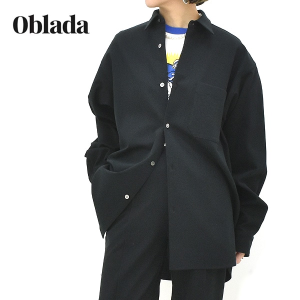 Oblada オブラダ JERSEY AUTHENTIC SHIRT ジャージーオーセンティック