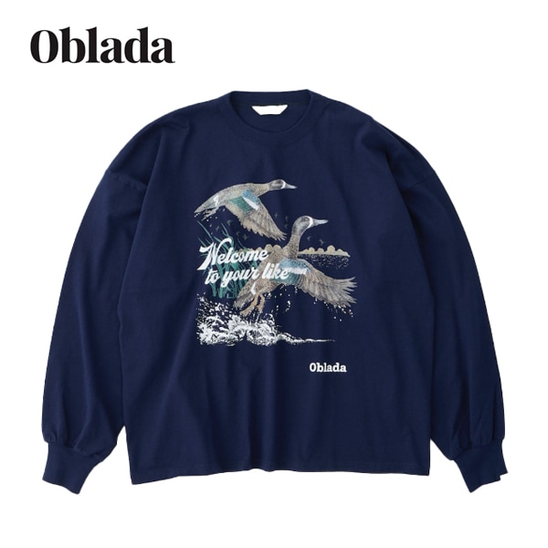 ��26SS��Oblada ���֥�� BIRD LONG TEE �С��� ���� T����� S2610CU13 ��ǥ�����������̵����