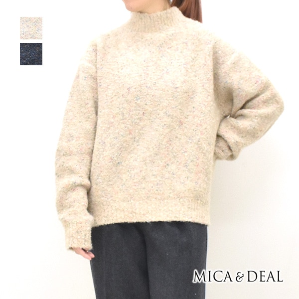 MICA&DEAL マイカアンドディール ノーカラーボックスジャケット