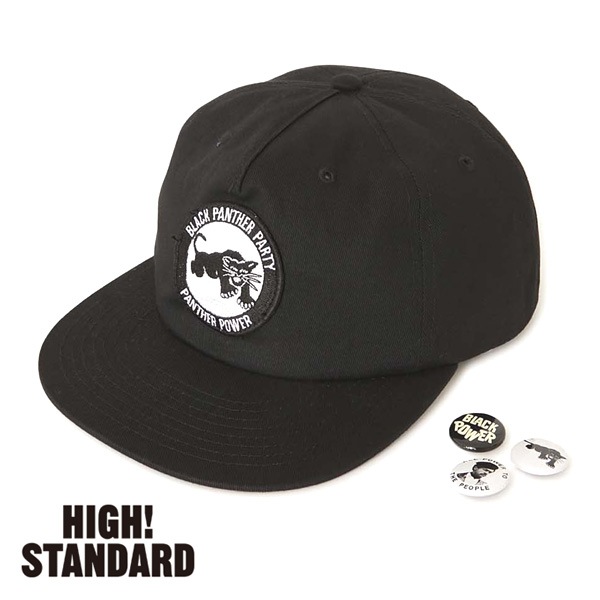 HIGH!STANDARD ハイスタンダード BLACK PANTHER SOUVENIR PATCH CAP