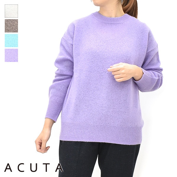 �ڥ�����/60%OFF��ACUTA �������� �䥯�����롼�ͥå��ץ륪���С��˥å� 10005739 ��ǥ�������25-26WINTER SALE�ۡ����ʡ����Բġ�