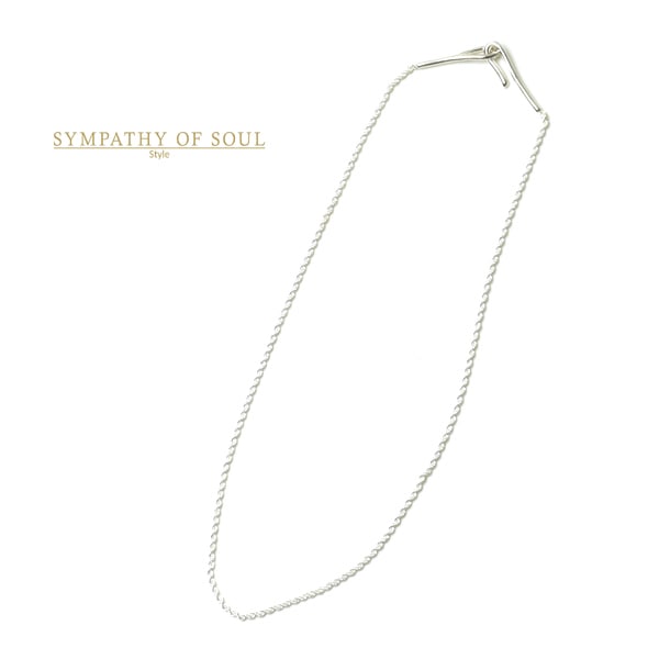 SYMPATHY OF SOUL Style ����ѥ������֥����륹������ Twist chain Necklace �ĥ����� �������� �ͥå��쥹 STN2301S-45 ��ǥ�����������̵����