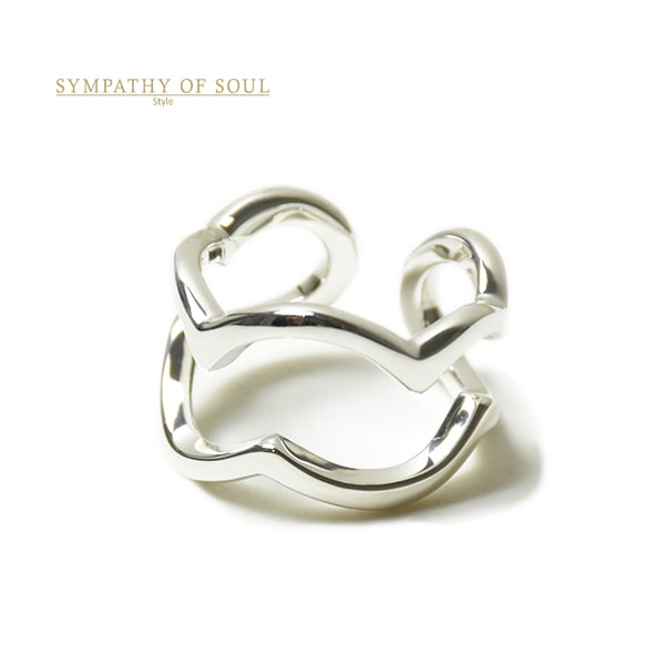 SYMPATHY OF SOUL Style ����ѥ������֥����륹������ Cloud Circle Ring Silver ���饦�� �������� ��� ����С� STR2602S ��ǥ�����������̵����