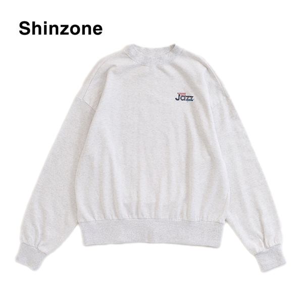 ��26SS��THE SHINZONE ���󥾡��� JAZZ GROOVE SWEAT SHIRT ���㥺 ���롼�� �������å� ����� 26SMSCU10 ��ǥ�����������̵���ۡ�ͽ���