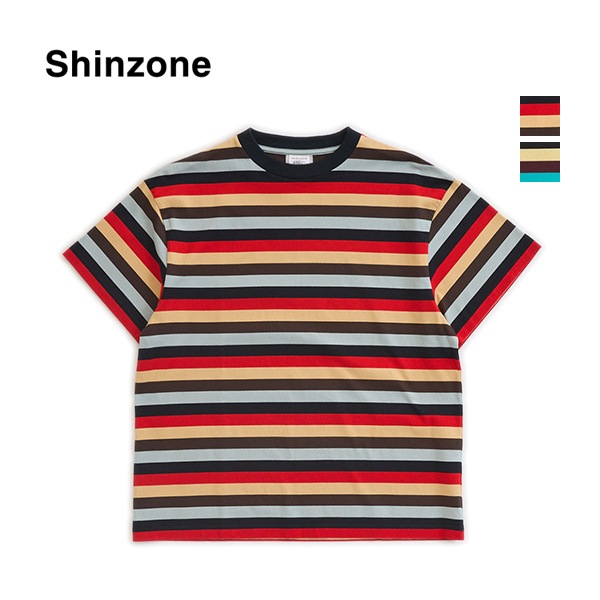 ��26SS��THE SHINZONE ���󥾡��� MULTI STRIPED JERSEY TEE �ޥ�� ���ȥ饤�� T����� 26SMSCU14 ��ǥ�����������̵���ۡ�ͽ���