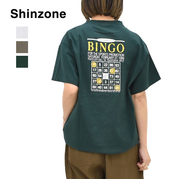 �ڥ�����/30%OFF�ۡ�26SS��THE SHINZONE ���󥾡��� BINGO TEE �ӥ� T����� 26SMSCU13 ��ǥ�������26 SUMMER SALE�ۡ����ʡ����Բġ�