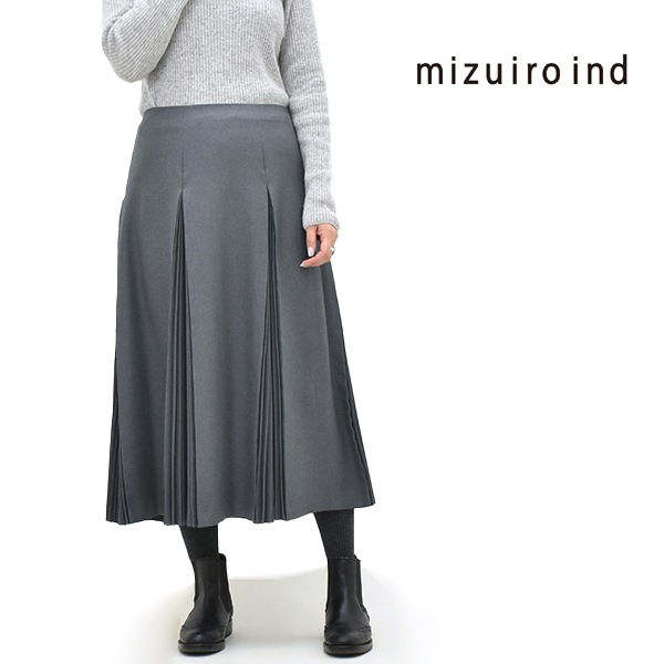 セール/30%OFF】mizuiro ind ミズイロインド プリーツスカート 4