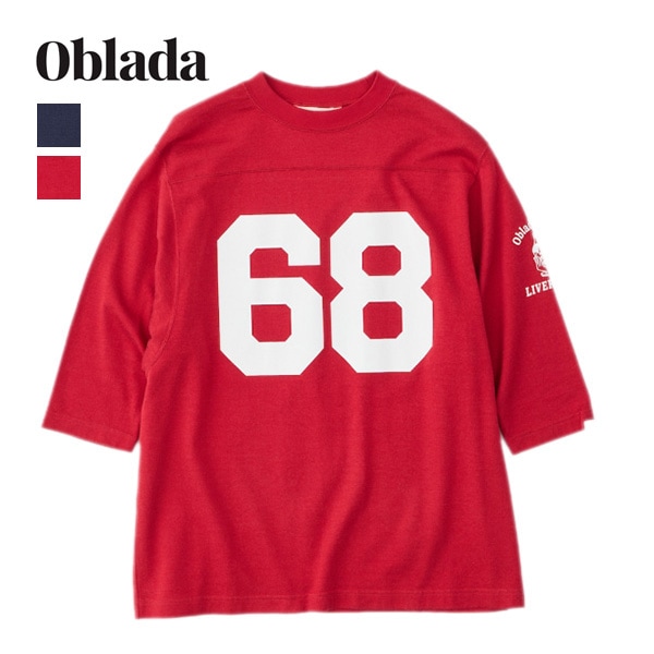 ��26SS��Oblada ���֥�� FOOTBALL TEE �եåȥܡ��� T����� S2610CU07 ��ǥ�����������̵���ۡ�ͽ���