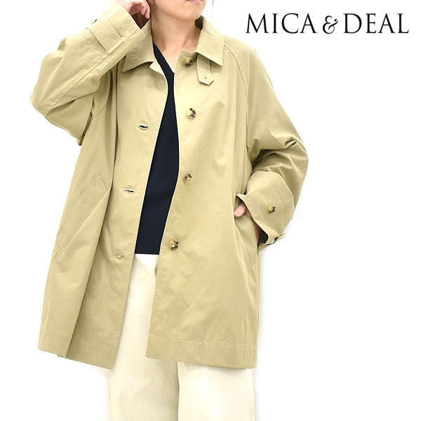 MICA&DEAL マイカアンドディール ステンカラーコート 0126107020