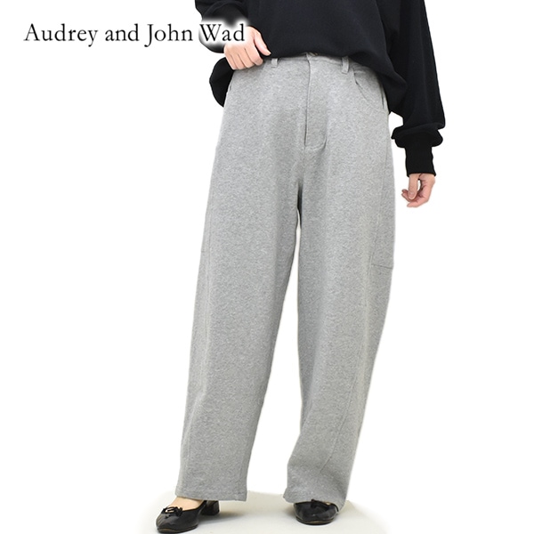 Audrey and John Wad オードリーアンドジョンワッド コットン裏毛