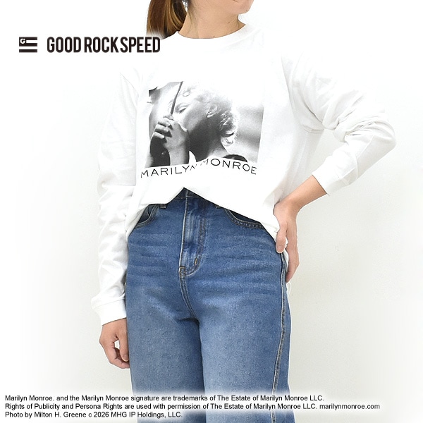 GOOD ROCK SPEED ���åɥ��å����ԡ��� Marilyn Monroe �ޥ��󡦥����� �ե��ȥ����ȥץ���ĹµT����� 26MRM003W ��ǥ������ڥ���å��ݥ��Ȳġ�