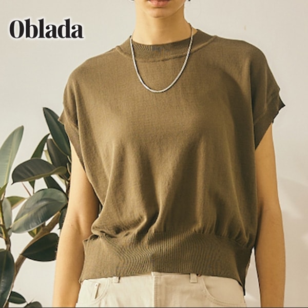 ��26SUMMER��Oblada ���֥�� ���ޡ��˥åȥ��� SUMMER KNIT TANK M2610KN01������̵���ۡ�ͽ��ۡڥ���å��ݥ��Ȳġ�