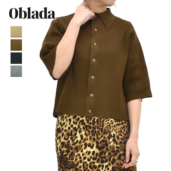 26SUMMER】Oblada オブラダ ポロニット POLO KNIT S2610KN04【送料無料