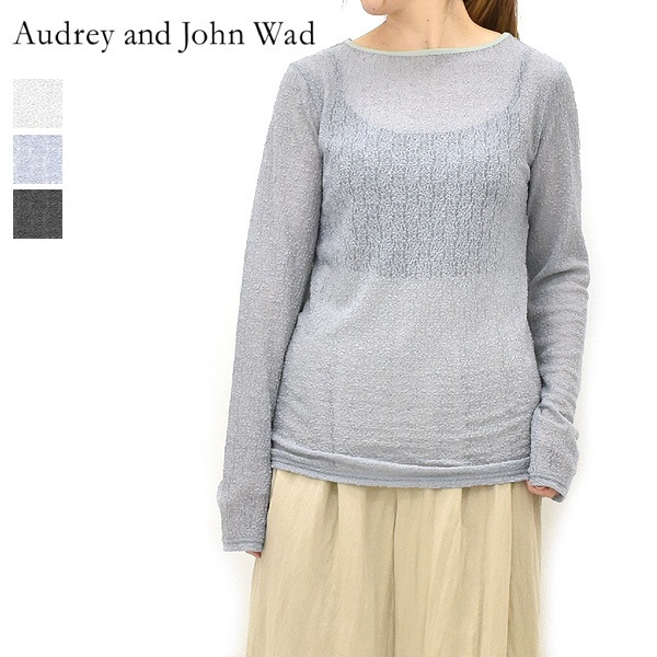 �ڥ�����/30%OFF��Audrey and John Wad �����ɥ꡼����ɥ�����å� ���ȥ�å��졼��������Ĺµ�ץ륪���С� L6905 ��ǥ������ڥ���å��ݥ��Ȳġۡ�26 SUMMER SALE�ۡ����ʡ����Բġ�