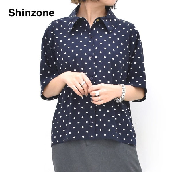 25Summer】THE SHINZONE シンゾーン HALF SLEEVES DADDY SHIRT 半袖