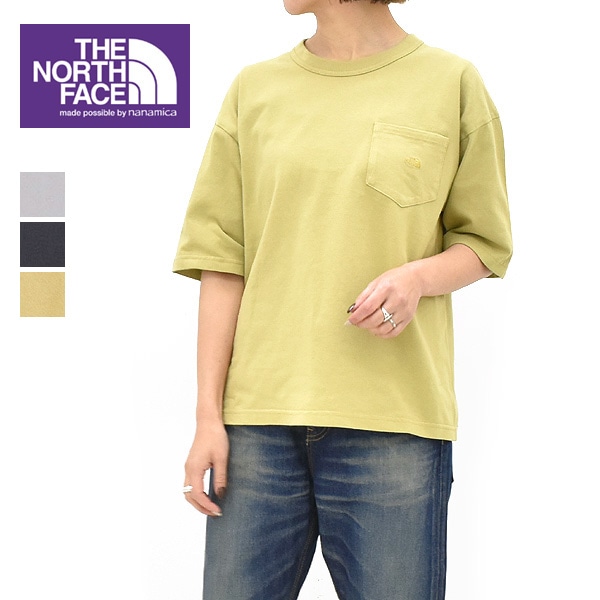 THE NORTH FACE PURPLE LABEL �Ρ����ե����� �ѡ��ץ�졼�٥� 8oz Field Pocket Tee �����ɽ� �ݥ��å�T����� N25FT064 ��ǥ����� ��� ��˥��å���