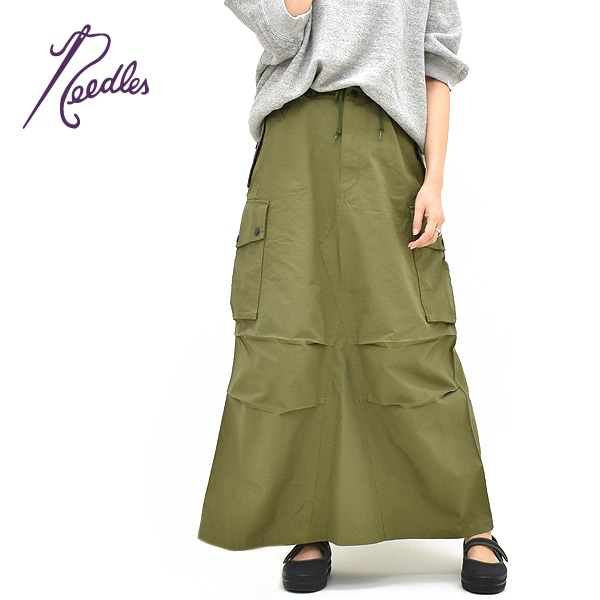 Needles �ˡ��ɥ륺 Field Skirt -Cotton Ripstop- �ե�����ɥ������� ���åȥ��åץ��ȥå� SX160 ��ǥ�����������̵����