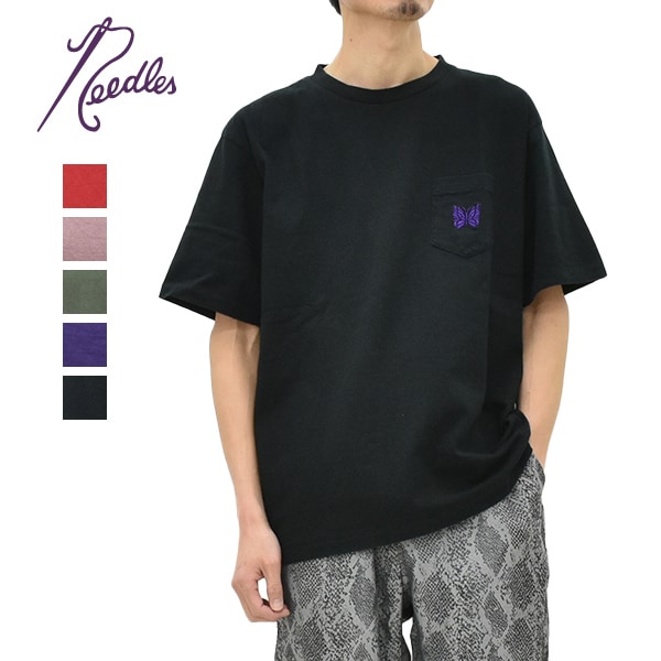 Needles �ˡ��ɥ륹 ���硼�ȥ��꡼�� �ݥ��å� T����� ���åȥ󥸥㡼���� S/S Pocket Tee -Cotton Jersey- SX444 ��� ��ǥ����� ��˥��å���������̵����