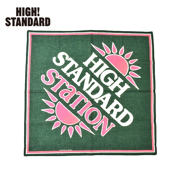 HIGH! STANDARD ハイスタンダード STATION BANDANA オリジナルバンダナ