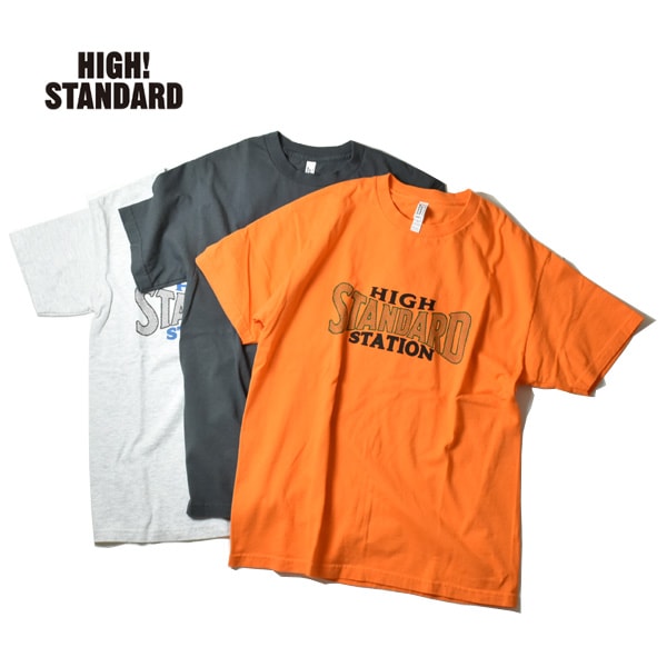 HIGH! STANDARD �ϥ������������ DIAGONAL TEE �ץ���T����� Ⱦµ 1019582 ��ǥ����� ��� ��˥��å����ڥ���å��ݥ��Ȳġ�