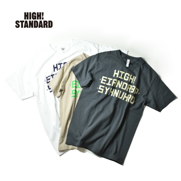 �ڥ�����/20%OFF��HIGH! STANDARD �ϥ������������ TRICK TEE �ץ���T����� Ⱦµ 1020003 ��ǥ����� ��� ��˥��å����ڥ���å��ݥ��Ȳġۡ�26 SUMMER SALE�ۡ����ʡ����Բġ�