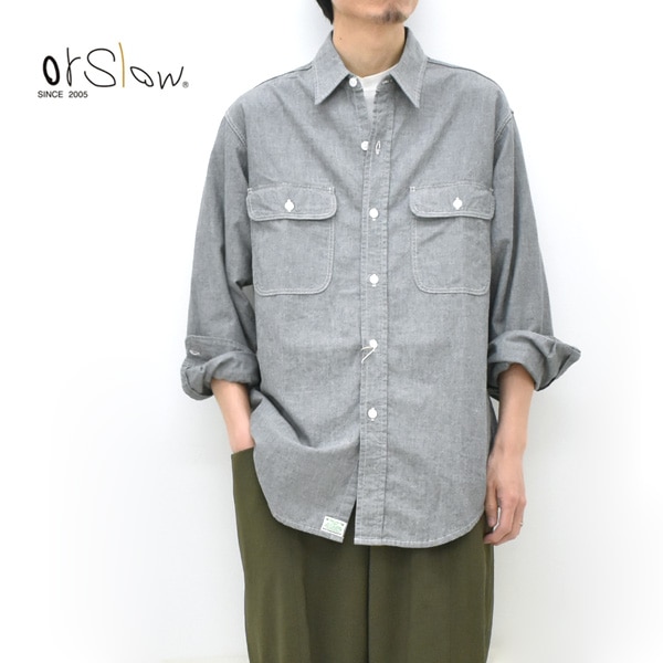 orSlow オアスロウ ループウィール フーデッド プルオーバー パーカー
