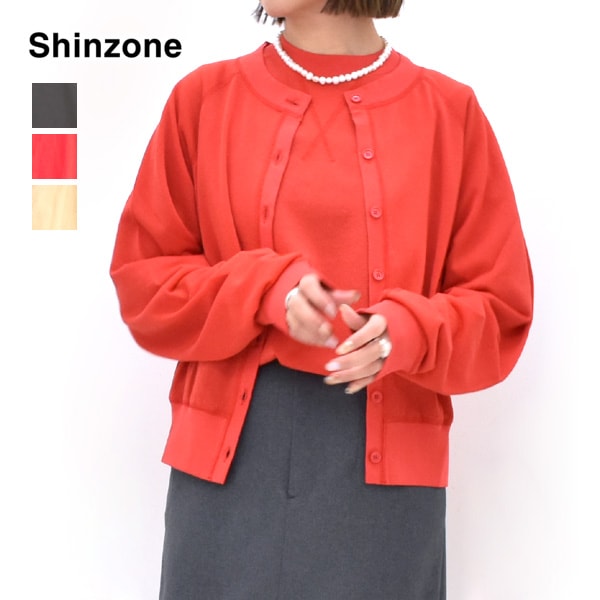 mizuiro ind ミズイロインド ハイゲージクルーネックカーディガン 1