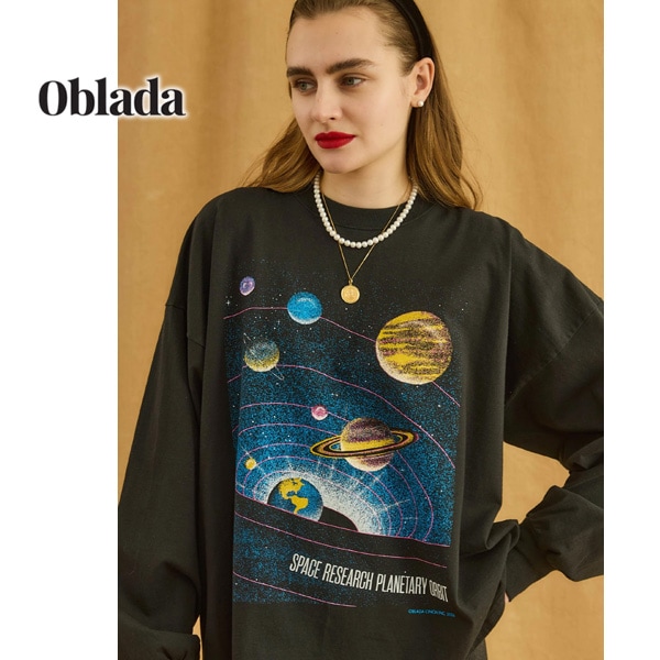 Oblada オブラダ COMPACT LONG TEE コンパクトロンT F2410CU17