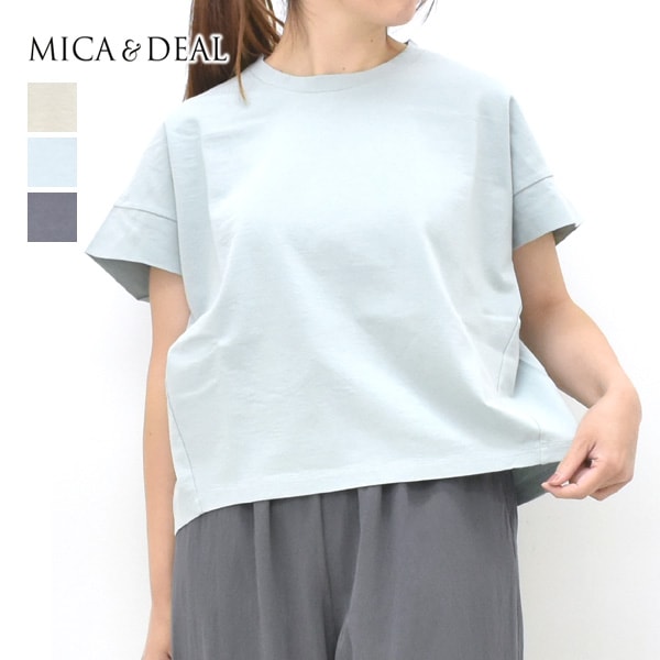 �ڥ�����/20%OFF��MICA&DEAL �ޥ�������ɥǥ����� �ܿ��䴶 �������ɻߥ��롼�ͥå��磻�ɥ��꡼��T����� 0126209136 ��ǥ������ڥ���å��ݥ��Ȳġۡ�26 SUMMER SALE�ۡ����ʡ����Բġ�