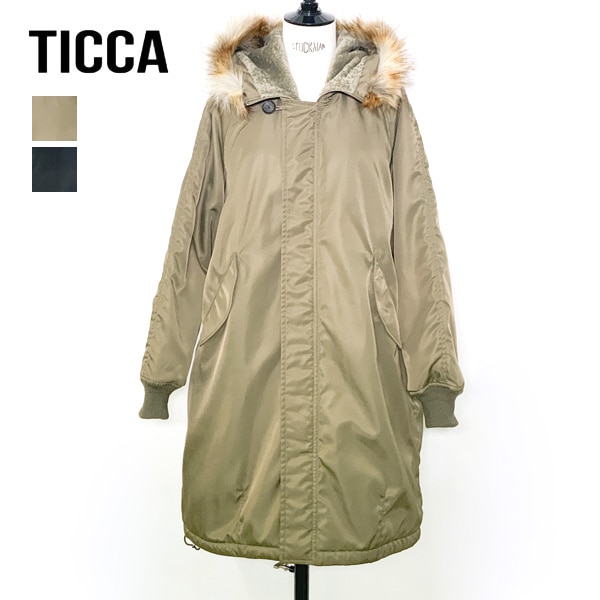 26AW】TICCA ティッカ モッズコート TBFA-015 レディース【送料無料