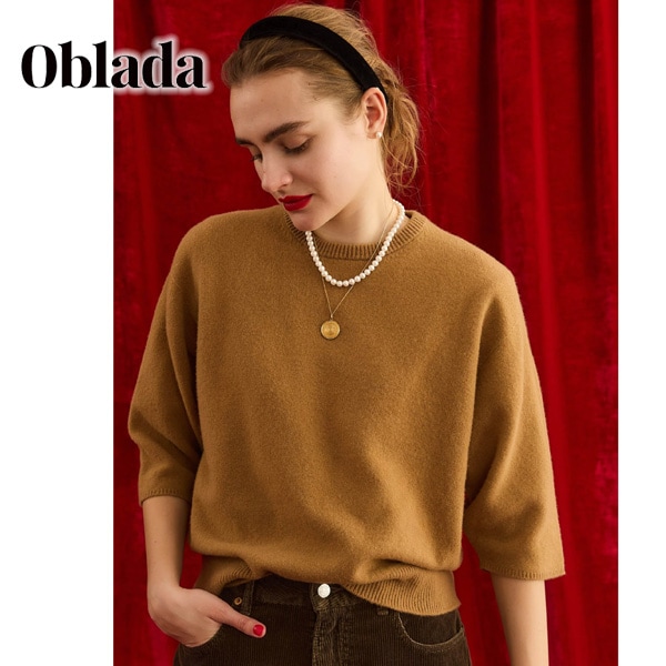 ��26FW��Oblada ���֥�� FILL KNIT �ե��� �˥å� T����� ��ʬµ F2610KN05 ��ǥ�����������̵���ۡ����ͽ���