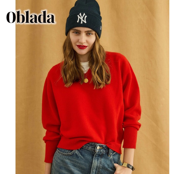 26FW】Oblada オブラダ ROBIN SWEAT ロビンスウェット クルーネック