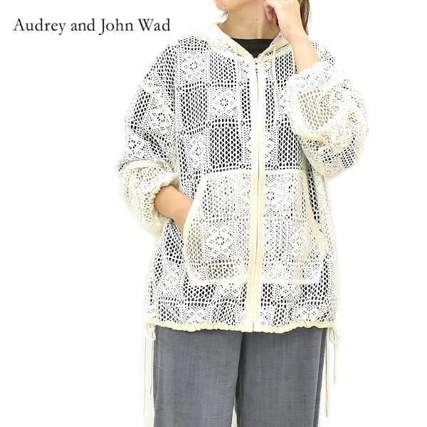 Audrey and John Wad �����ɥ꡼����ɥ�����å� �����å����˥å�ZIP�ѡ����� Ʃ�����Ԥ� Ĺµ L7915 ��ǥ�����������̵����