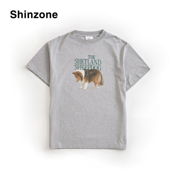 ��26AW��THE SHINZONE ���󥾡��� THE SHETLAND SHEEPDOG TEE �����ȥ��ɥ����ץɥå��ץ���T����� Ⱦµ 26AMSCU10 ��ǥ�����������̵���ۡ�ͽ���