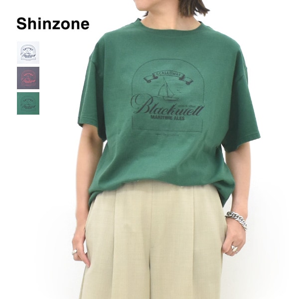 ��26AW��THE SHINZONE ���󥾡��� Blackwell TEE ����ե��å��ץ���T����� Ⱦµ 26AMSCU11 ��ǥ������ڥ���å��ݥ��Ȳġ�