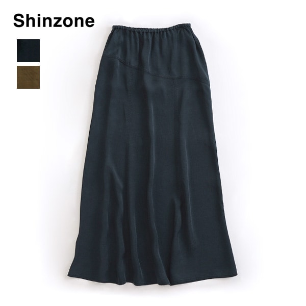 ��26AW��THE SHINZONE ���󥾡��� PIGMENT DYED SATIN SKIRT �ԥ����ȥ��� ���ƥ󥹥����� 26AMSSK02 ��ǥ�����������̵���ۡ�ͽ���